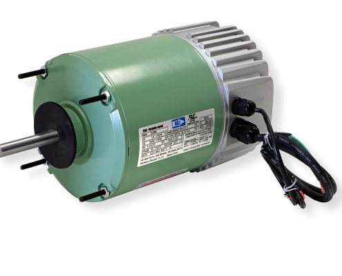 IND No. EC986 - 1/2HP 48 Frame "E" Mount Extended T-Bolt no Base Energy Saving EC Fan Motor