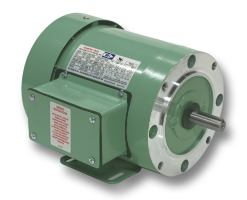 IND No. T032C - 1/2HP 230/460V 56C Frame With Feet Three Phase Motor