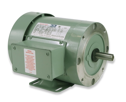 IND No. T212C - 1/3HP 575V 56C Frame With Feet Three Phase Motor