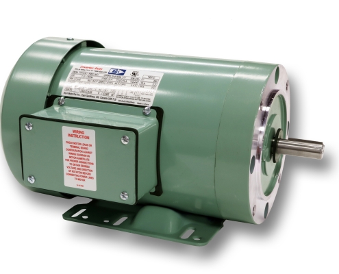 IND No. T444CE - 1.5HP 230/460V 56H Frame with feet Premium Efficiency Three Phase Motor