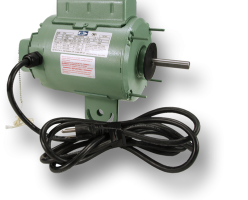 IND No. Y729 - 1/3HP 48Y Frame supplied w/switch, cord & plug, wired for 115V Pedestal Fan Motor