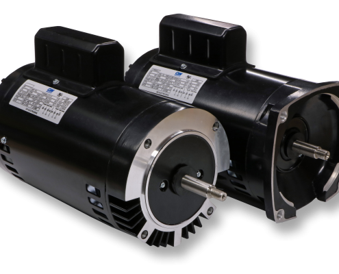 IND No. PP5652C & PP5652SQ - 1HP 56J (56C) & 56Y (Square Flange) Frames Energy Efficient Pool Pump Motors