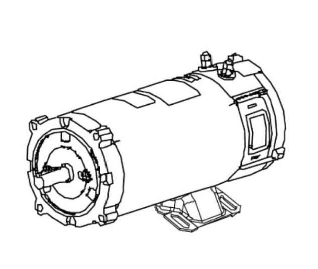 S56C with Base TENV 12-24 V DC PM Motor